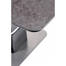 Стол обеденный HALMAR MARTIN темно-серый/черный 160-200/90